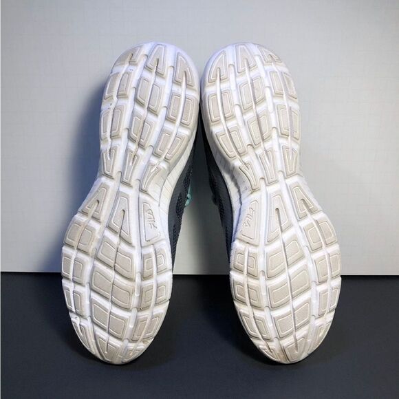 Womens FILA Memory Speedstride Teal Running Shoes / Size 8.5 - Picture 8 of 9